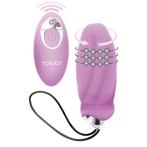 TOYJOY - HAPPINESS YOU CRACK ME UP VIBRATEUR ROSE TÉLÉCOMMANDE